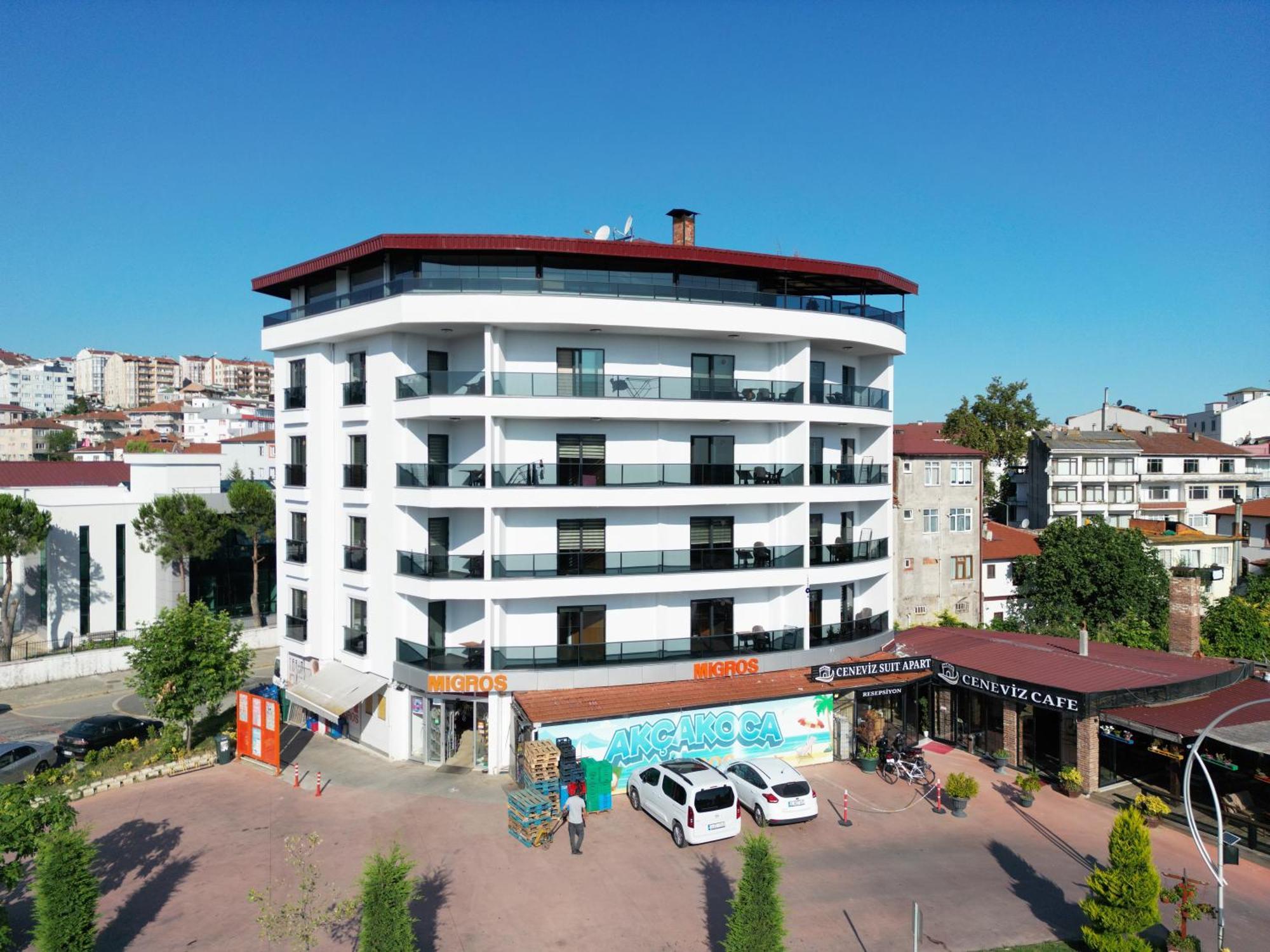 Ceneviz Suit Hotel Акчакоца Экстерьер фото